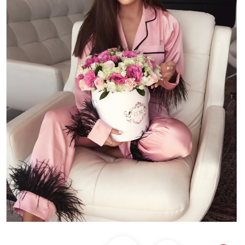 Ostrich Feather Pajamas